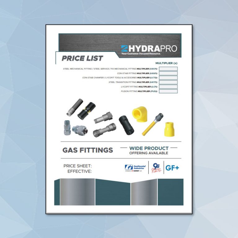 Gas Fittings HydraPro