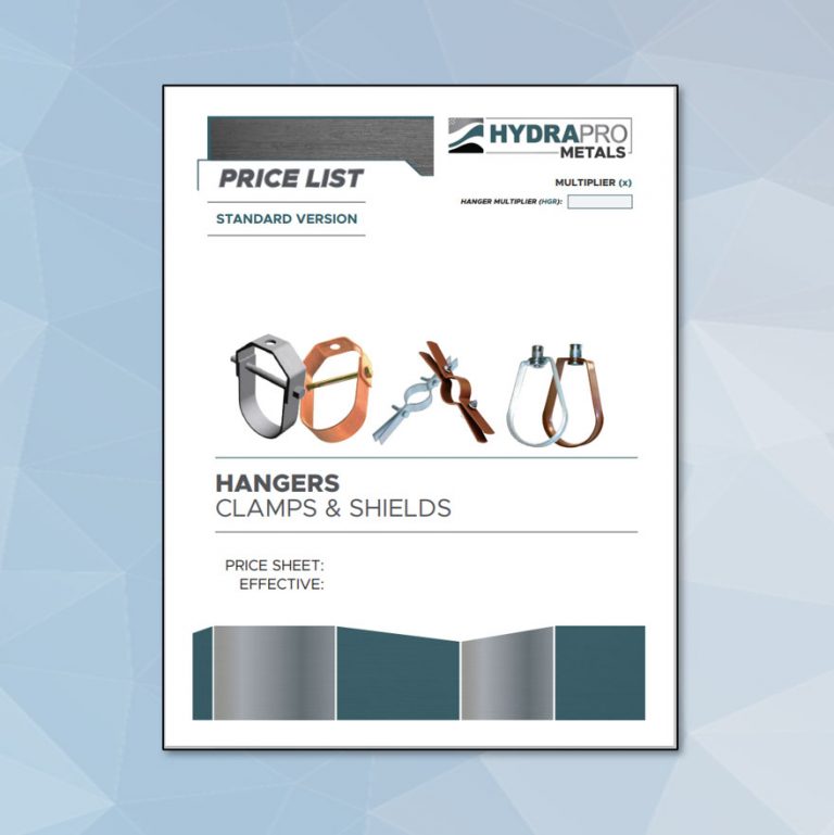 Metal Supports & Pipe Hangers HydraPro