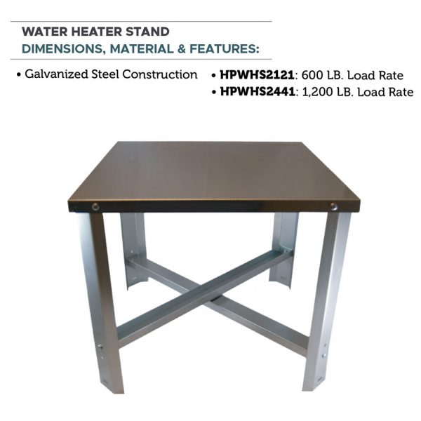 Water Heater Stands HydraPro