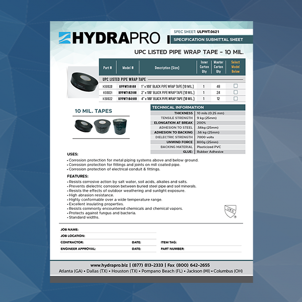 pipe_wrap_tape_spec_sheet_cover pipe_wrap_tape_spec_sheet_cover